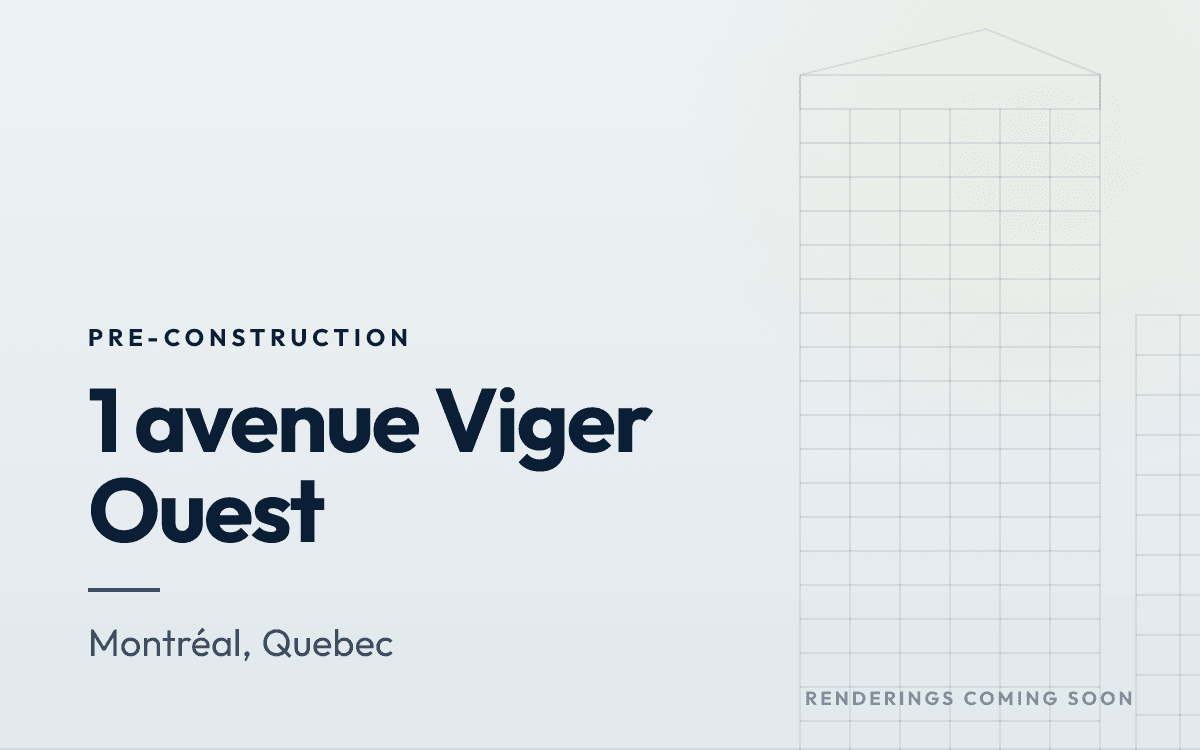 1  avenue Viger Ouest rendering