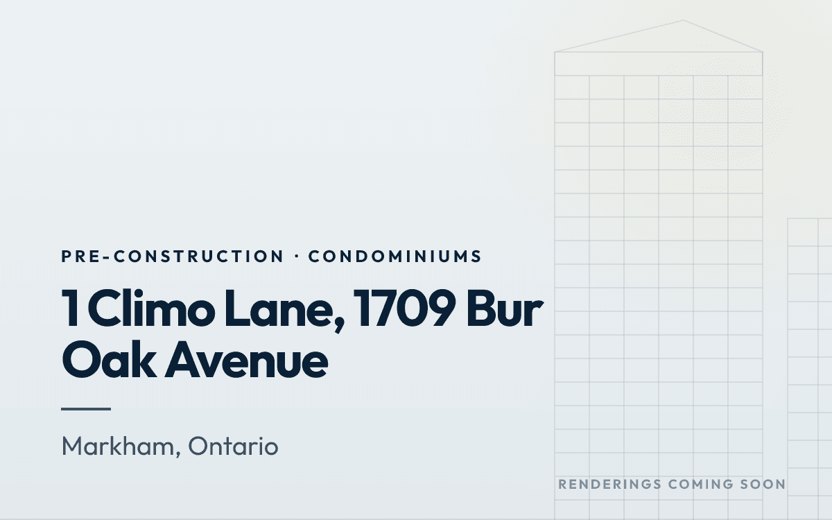 1 Climo Lane, 1709 Bur Oak Avenue rendering