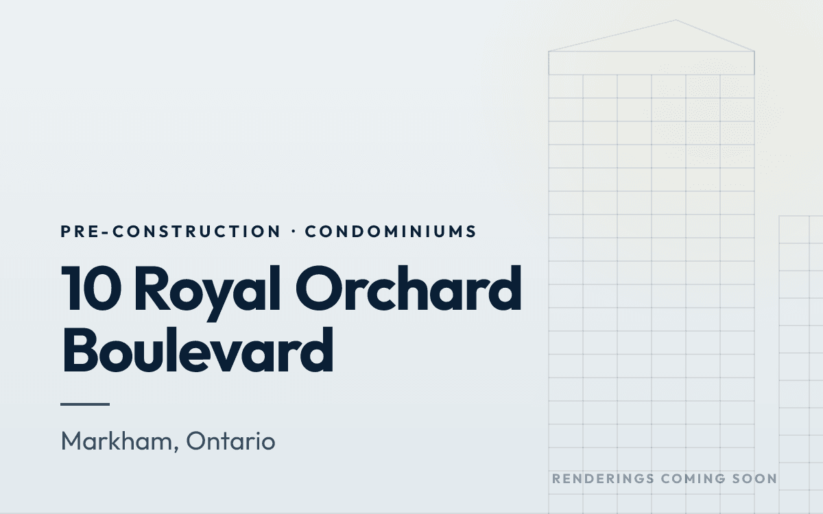 10 Royal Orchard Boulevard rendering
