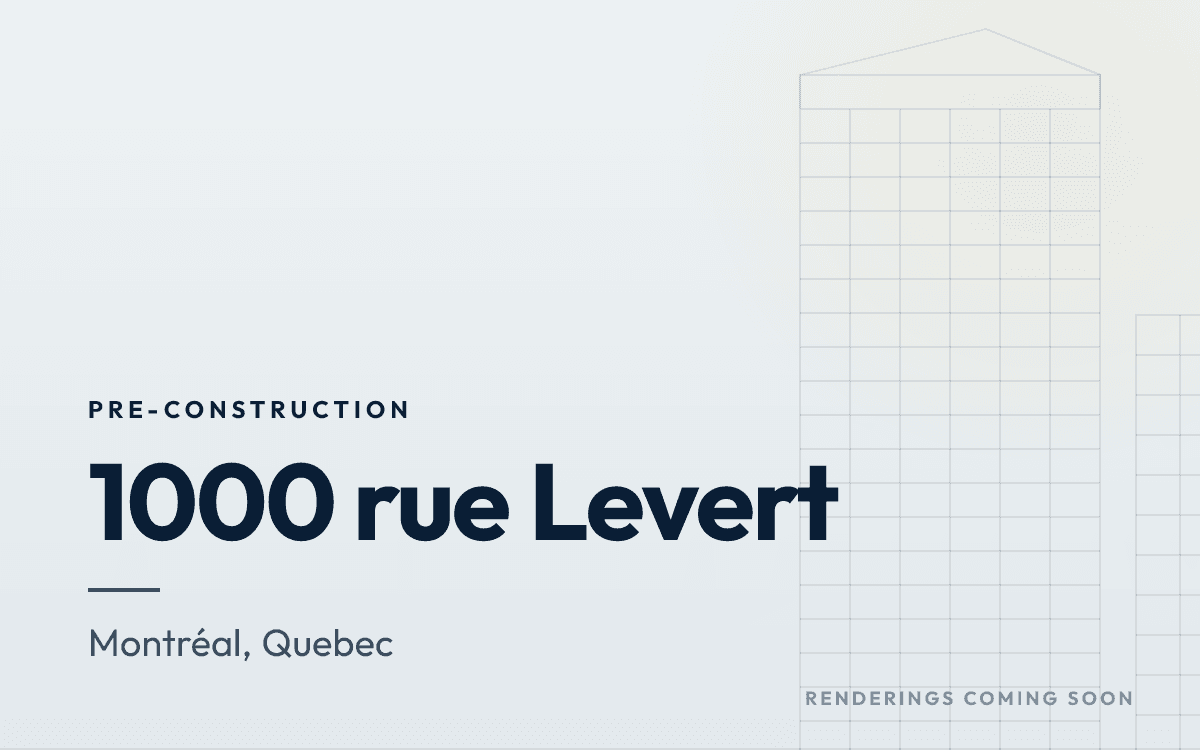 1000  rue Levert rendering