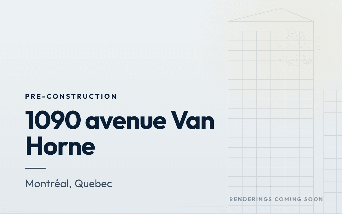 1090  avenue Van Horne rendering