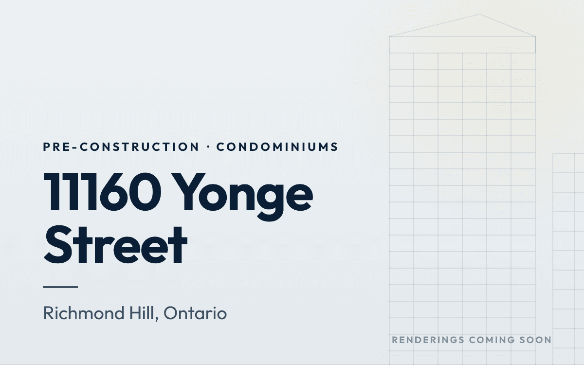 11160 Yonge Street rendering