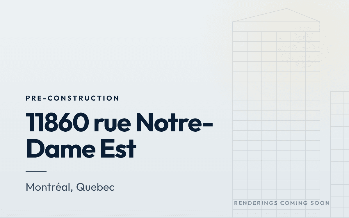 11860  rue Notre-Dame Est rendering