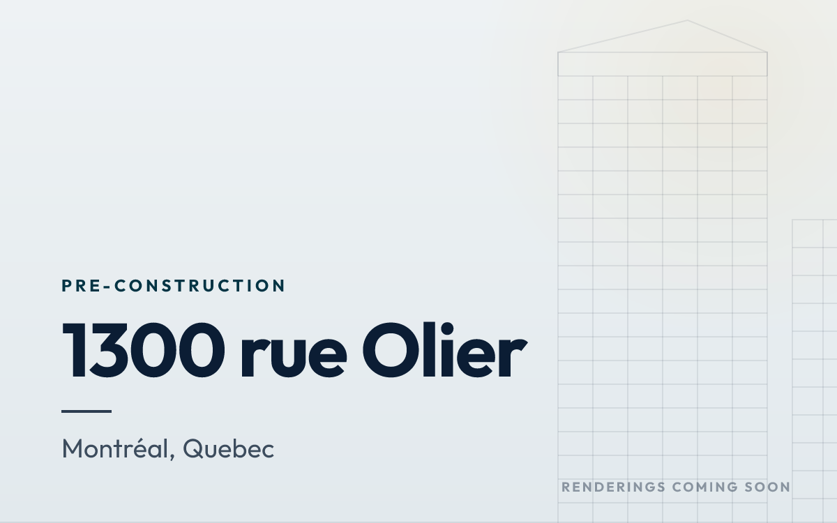 1300  rue Olier rendering