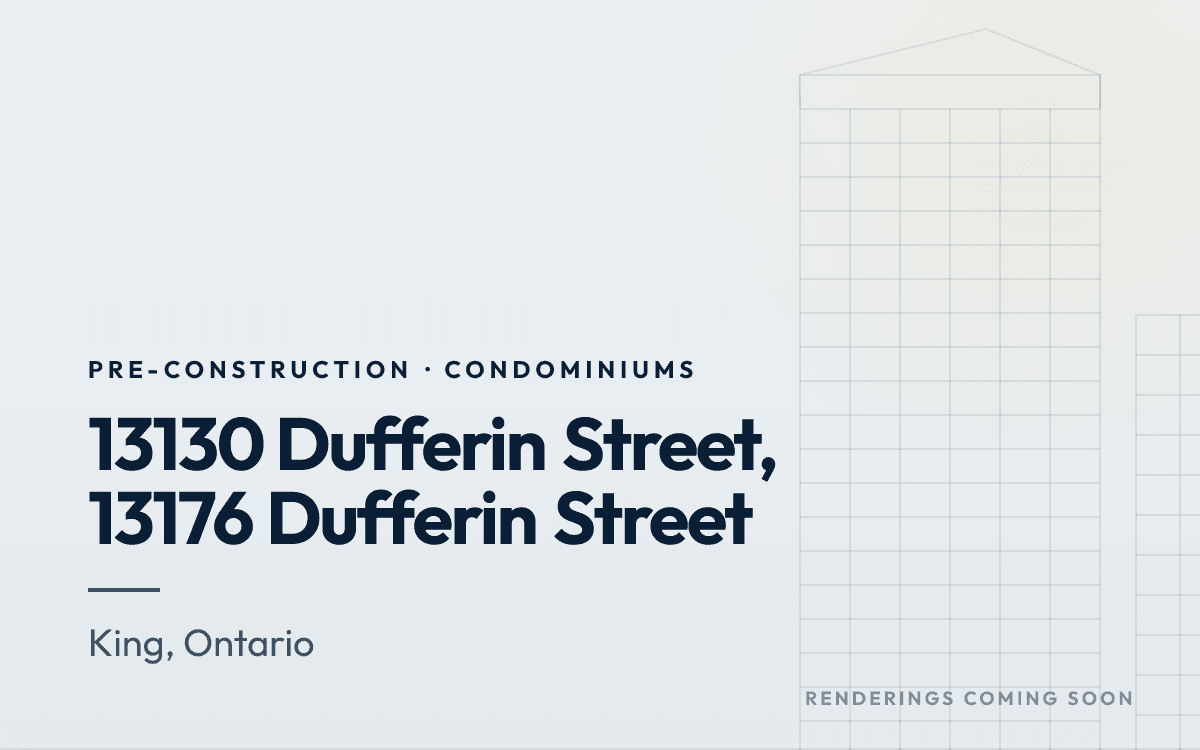 13130 Dufferin Street, 13176 Dufferin Street rendering