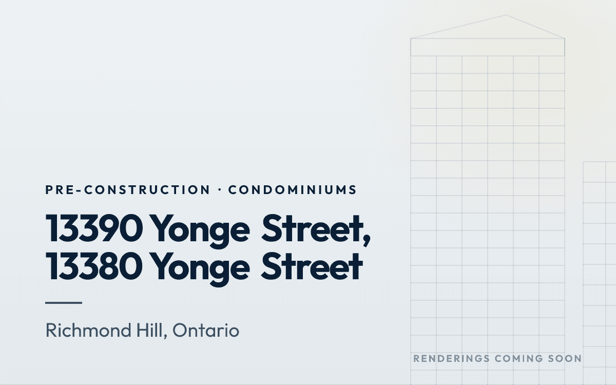 13390 Yonge Street, 13380 Yonge Street rendering