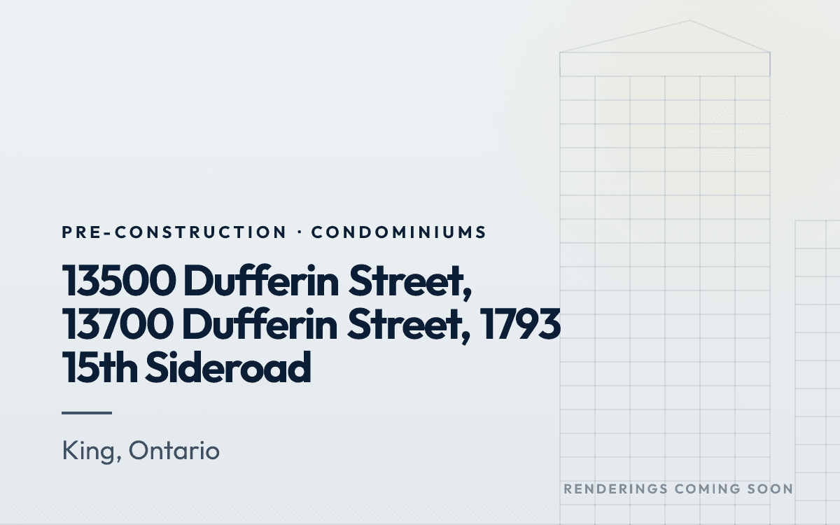 13500 Dufferin Street, 13700 Dufferin Street, 1793 15th Sideroad rendering