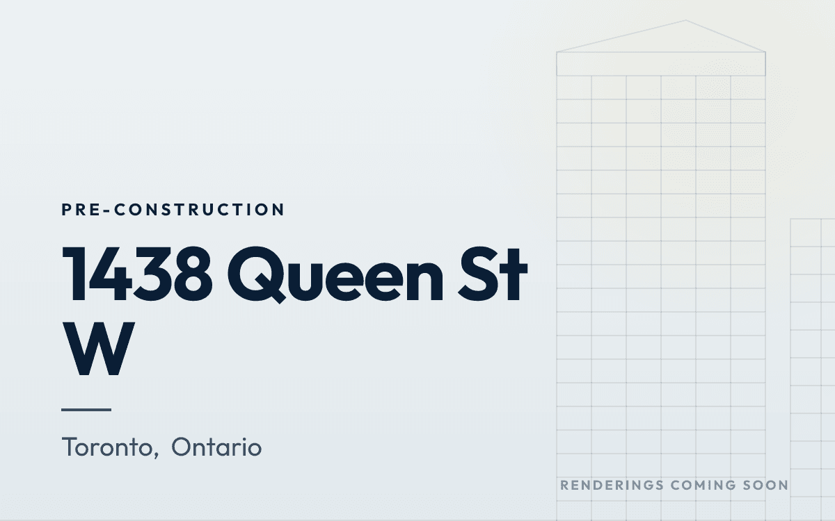 1438 Queen St W rendering
