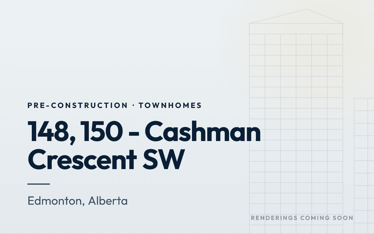 148, 150 - Cashman Crescent SW rendering