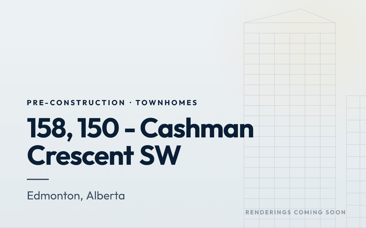 158, 150 - Cashman Crescent SW rendering