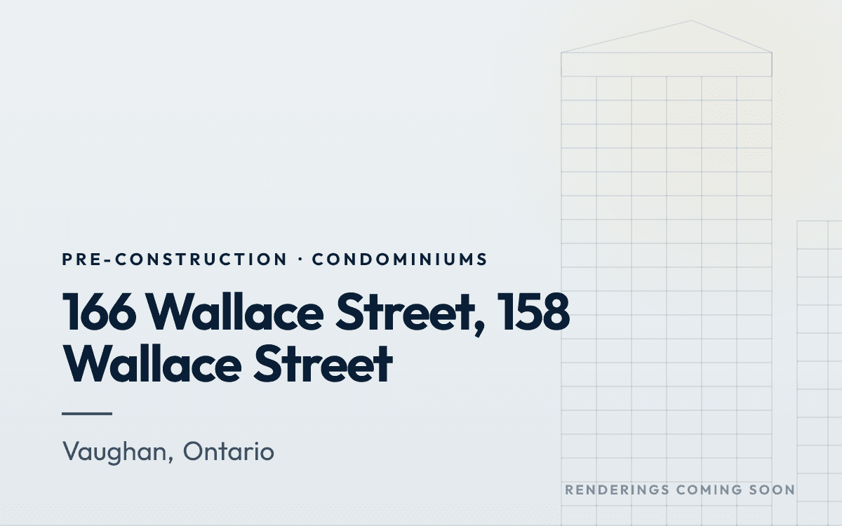 166 Wallace Street, 158 Wallace Street rendering