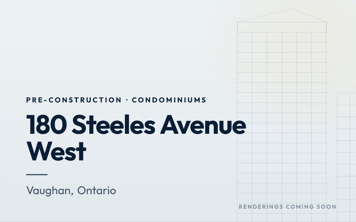 180 Steeles Avenue West rendering