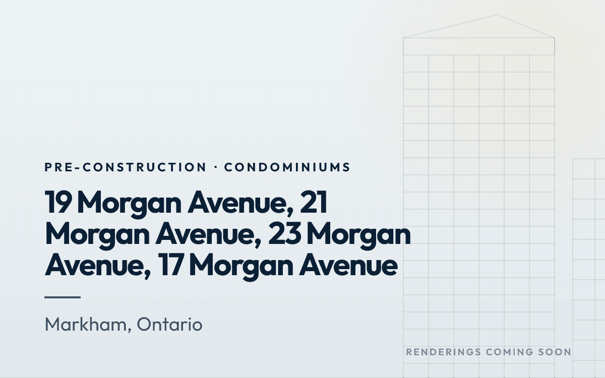 19 Morgan Avenue, 21 Morgan Avenue, 23 Morgan Avenue, 17 Morgan Avenue rendering