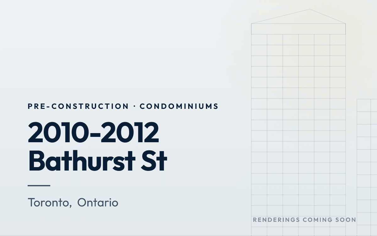 2010-2012 Bathurst St rendering