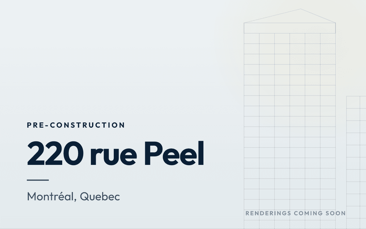 220  rue Peel rendering