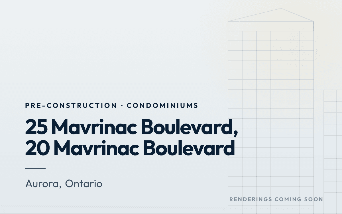 25 Mavrinac Boulevard, 20 Mavrinac Boulevard rendering