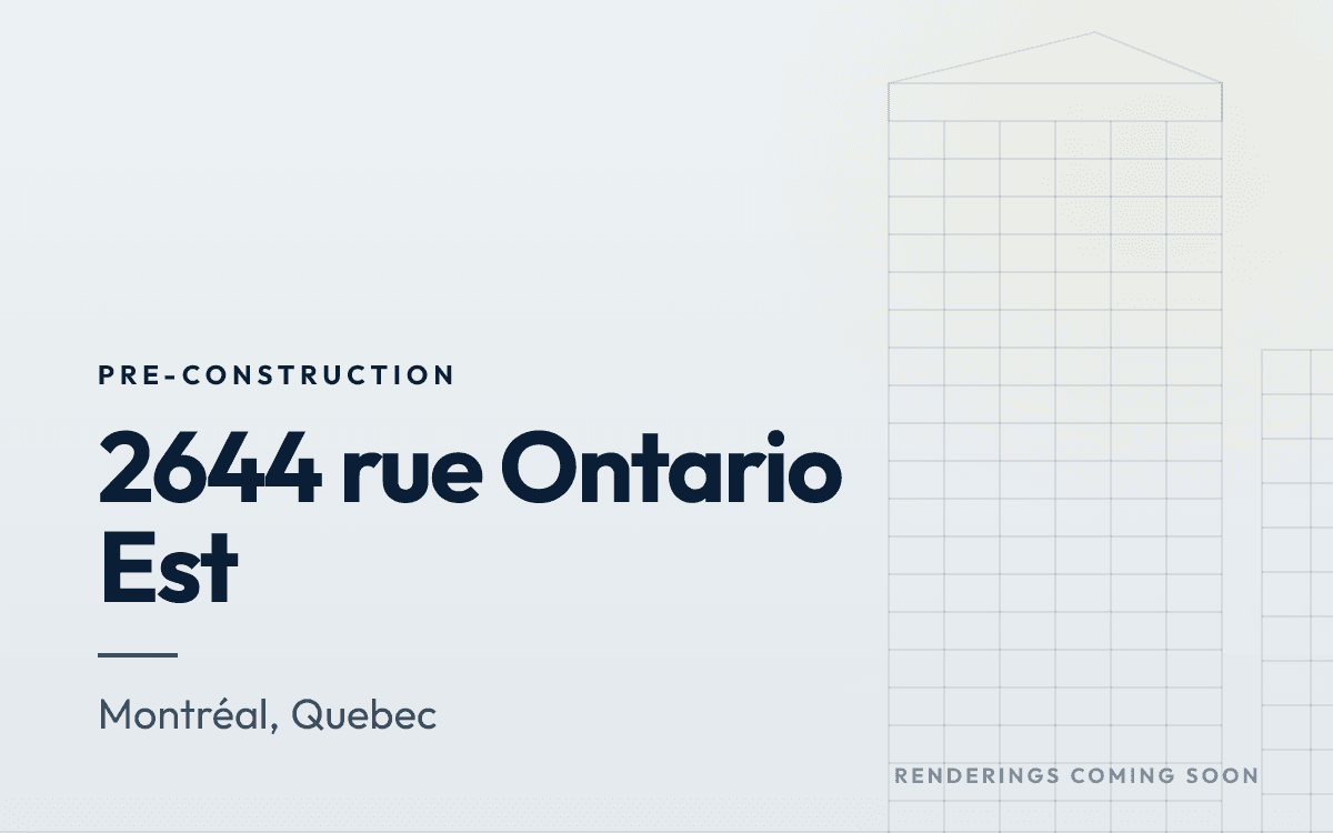 2644  rue Ontario Est rendering