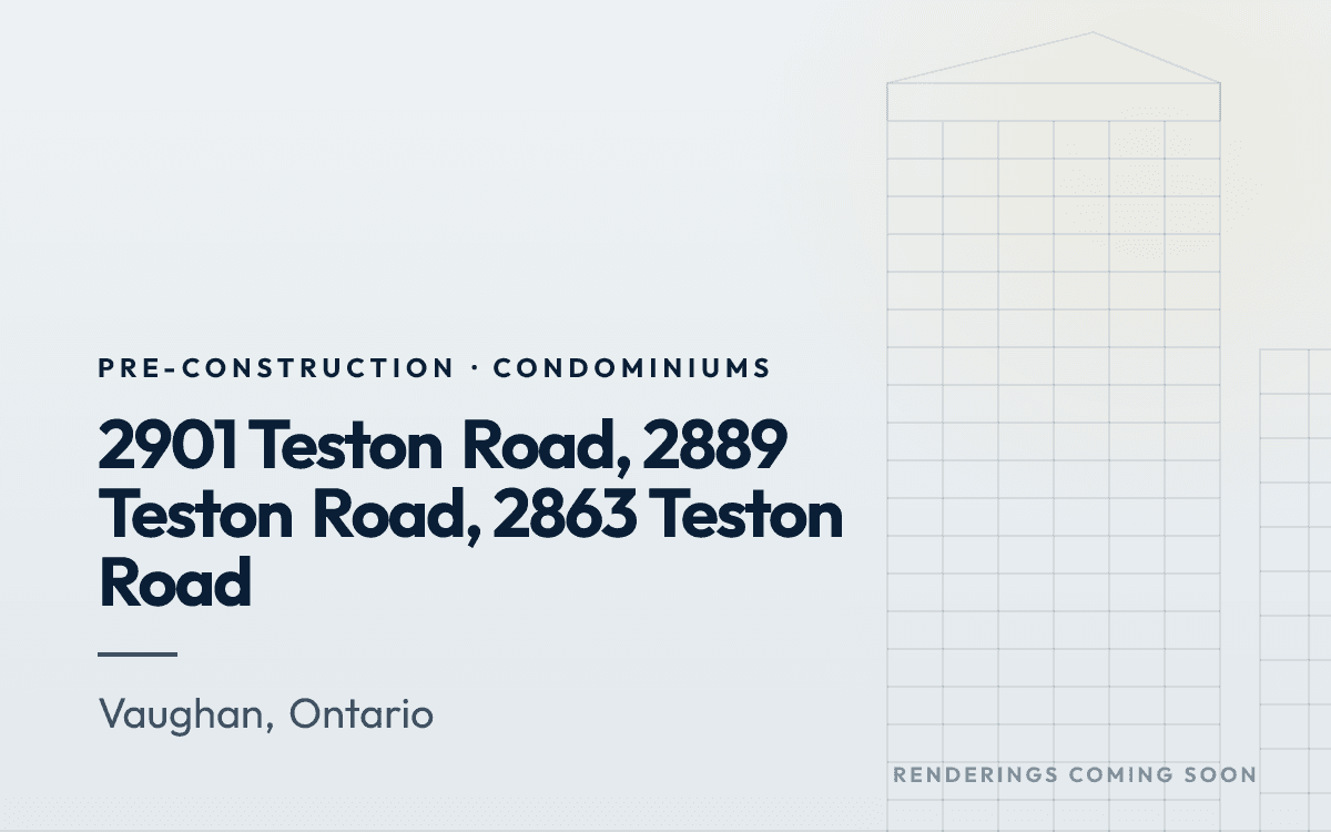 2901 Teston Road, 2889 Teston Road, 2863 Teston Road rendering