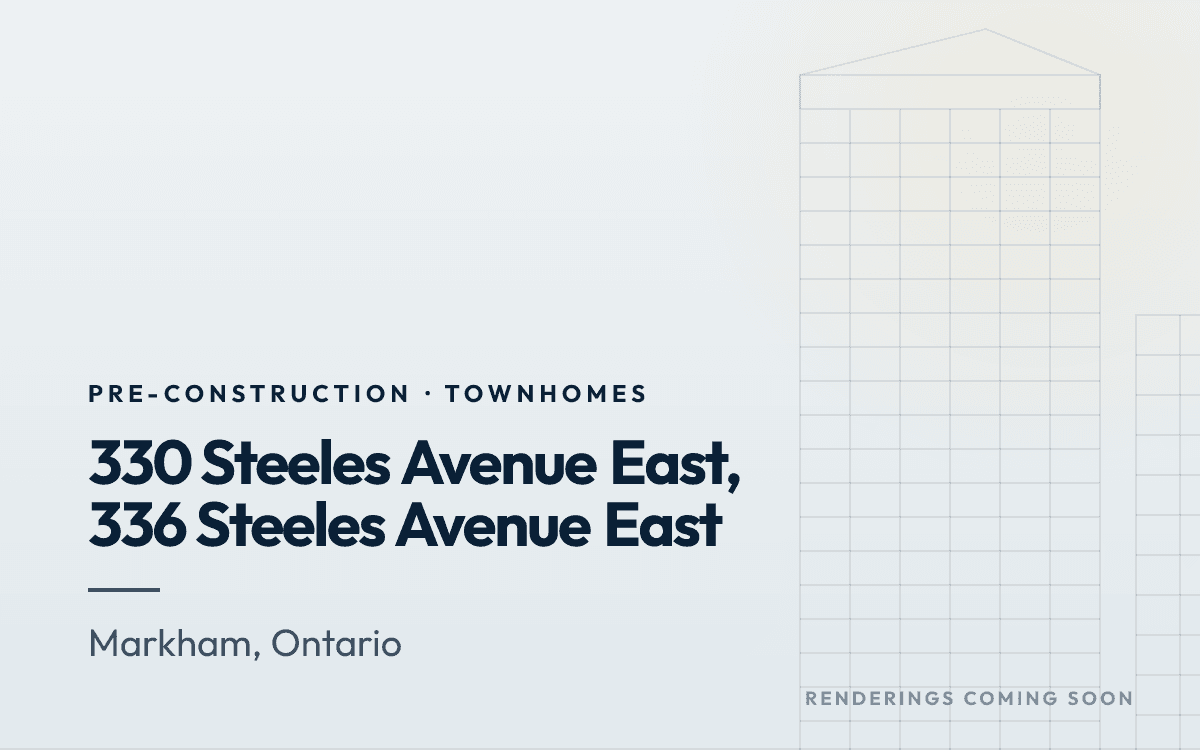 330 Steeles Avenue East, 336 Steeles Avenue East rendering