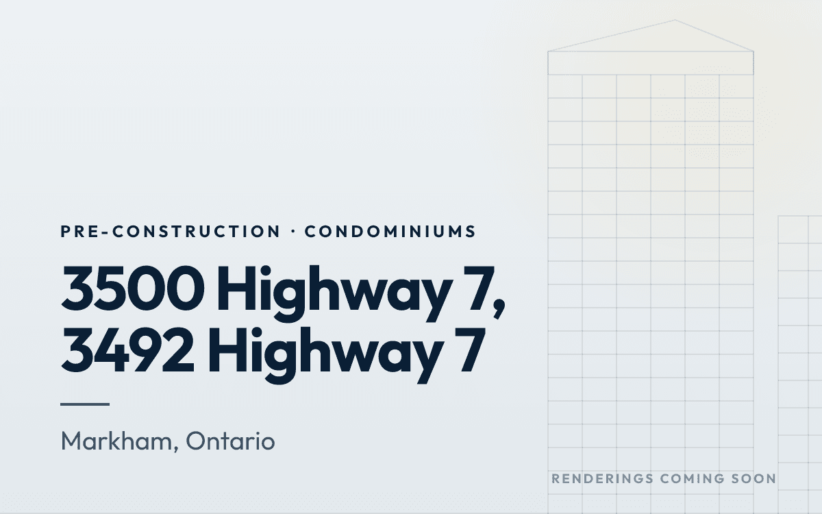 3500 Highway 7, 3492 Highway 7 rendering