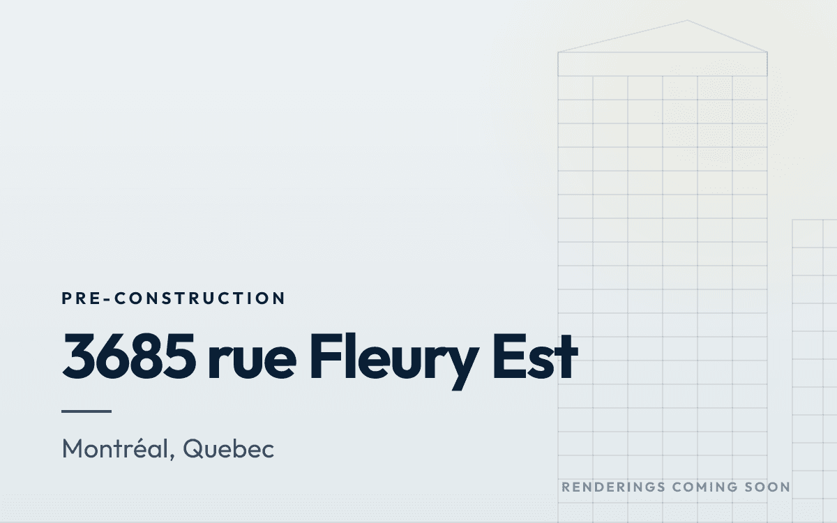 3685  rue Fleury Est rendering