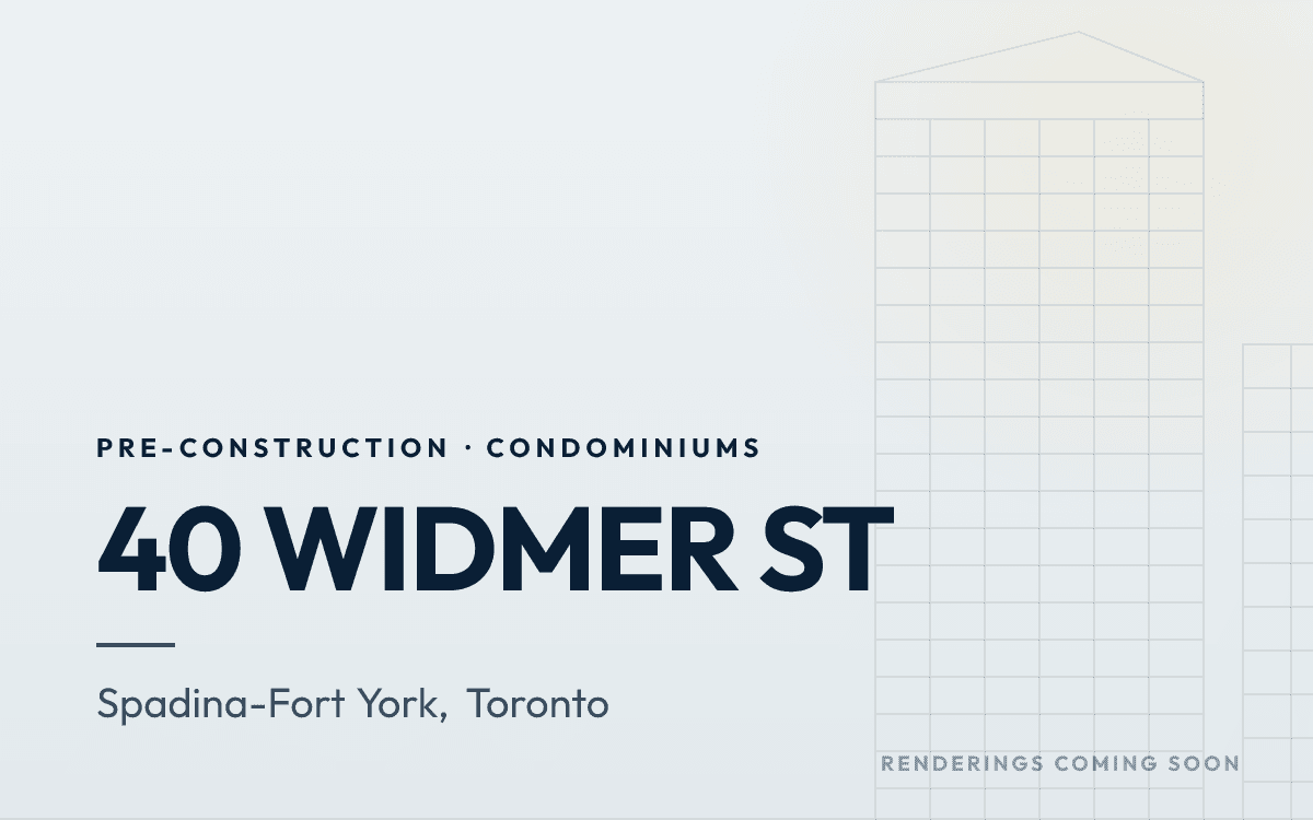 40 WIDMER ST in Spadina-Fort York, Toronto