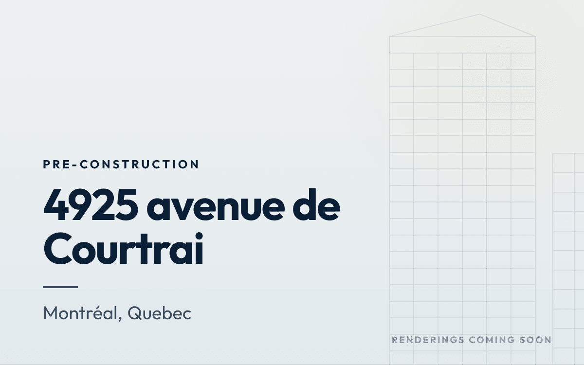 4925  avenue de Courtrai rendering