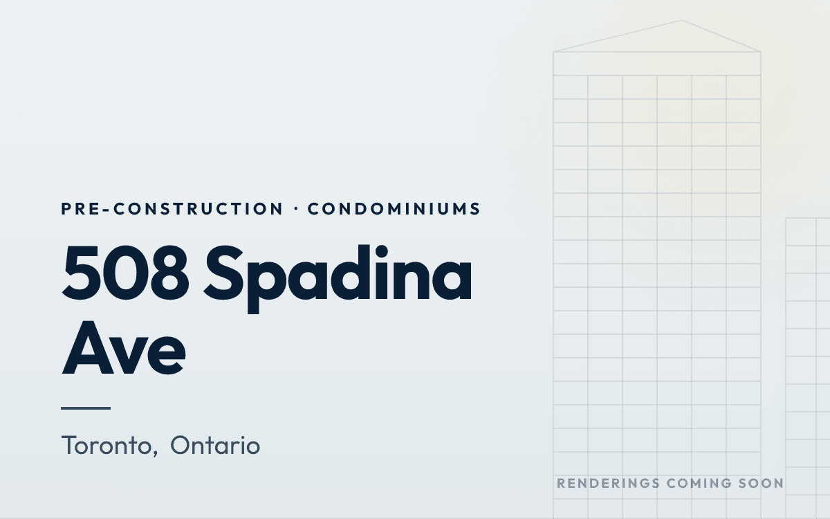 508 Spadina Ave rendering