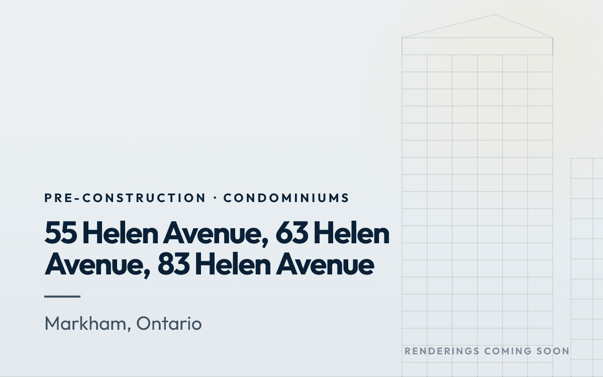 55 Helen Avenue, 63 Helen Avenue, 83 Helen Avenue rendering