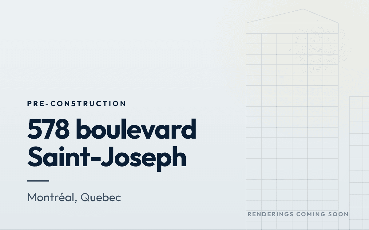 578  boulevard Saint-Joseph rendering