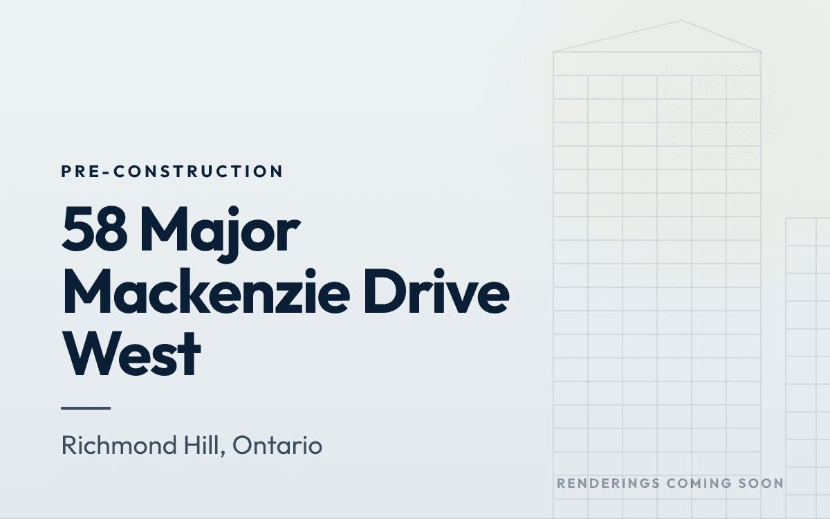 58 Major Mackenzie Drive West rendering
