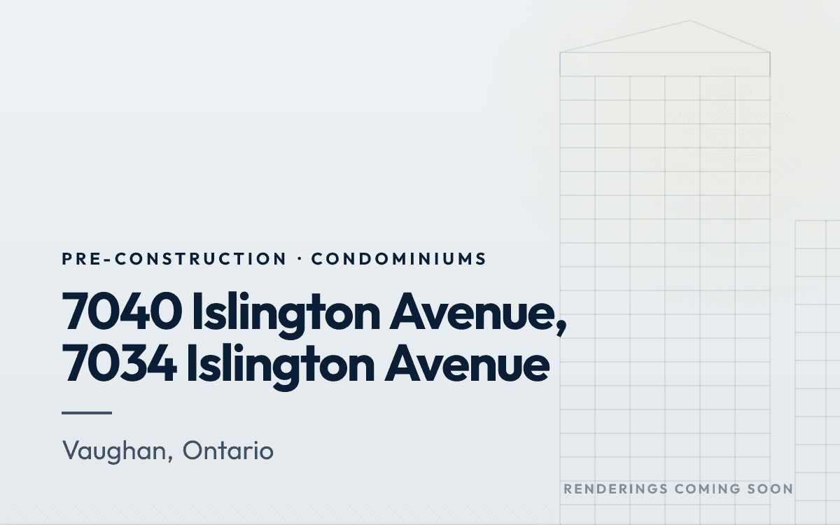 7040 Islington Avenue, 7034 Islington Avenue rendering