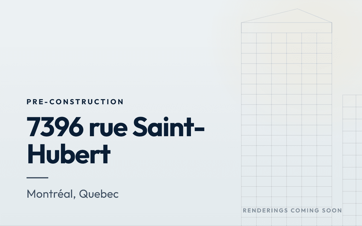 7396  rue Saint-Hubert rendering