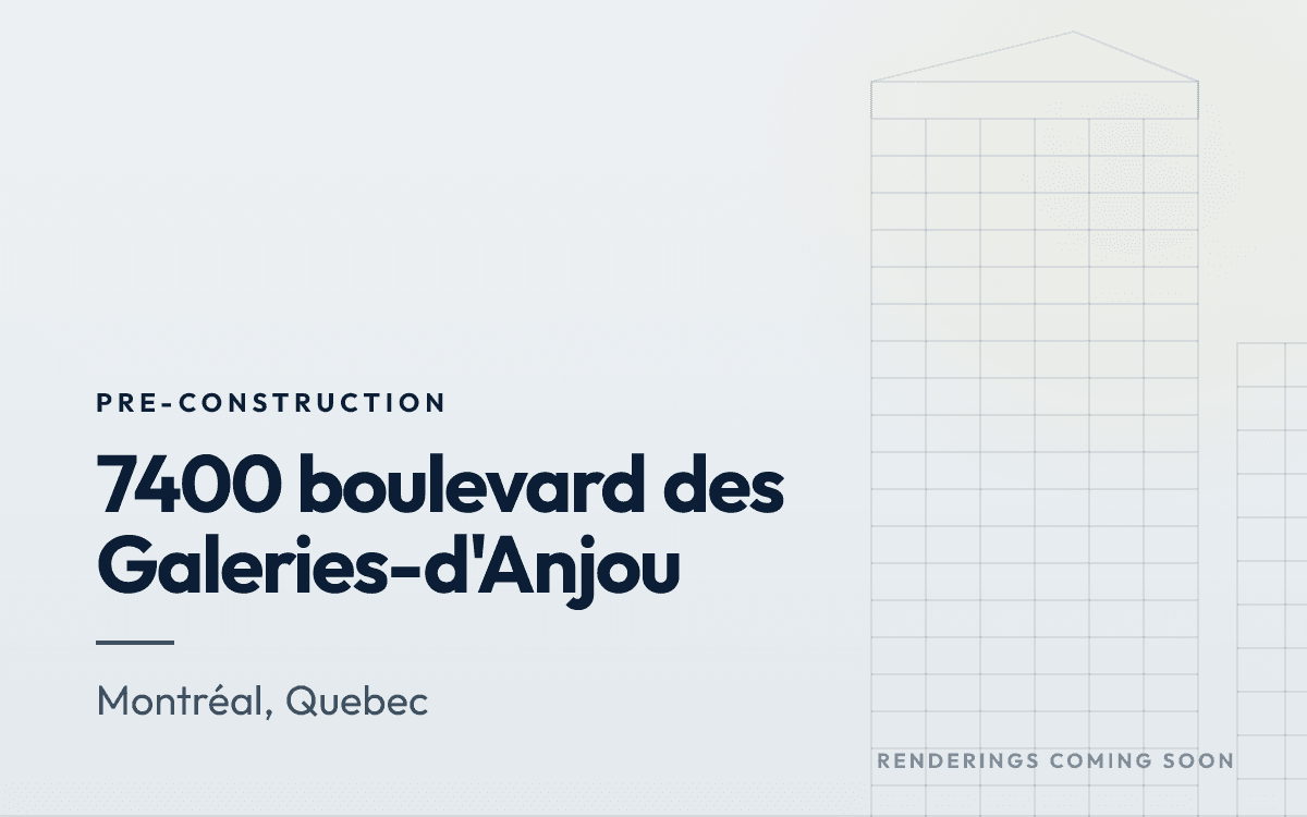 7400  boulevard des Galeries-d'Anjou rendering