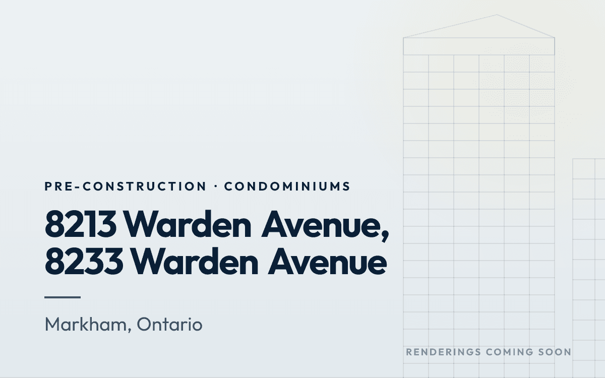 8213 Warden Avenue, 8233 Warden Avenue rendering