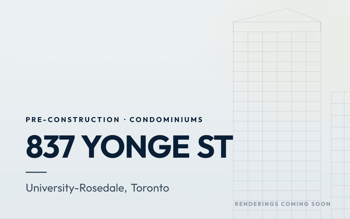 837 YONGE ST in University-Rosedale, Toronto