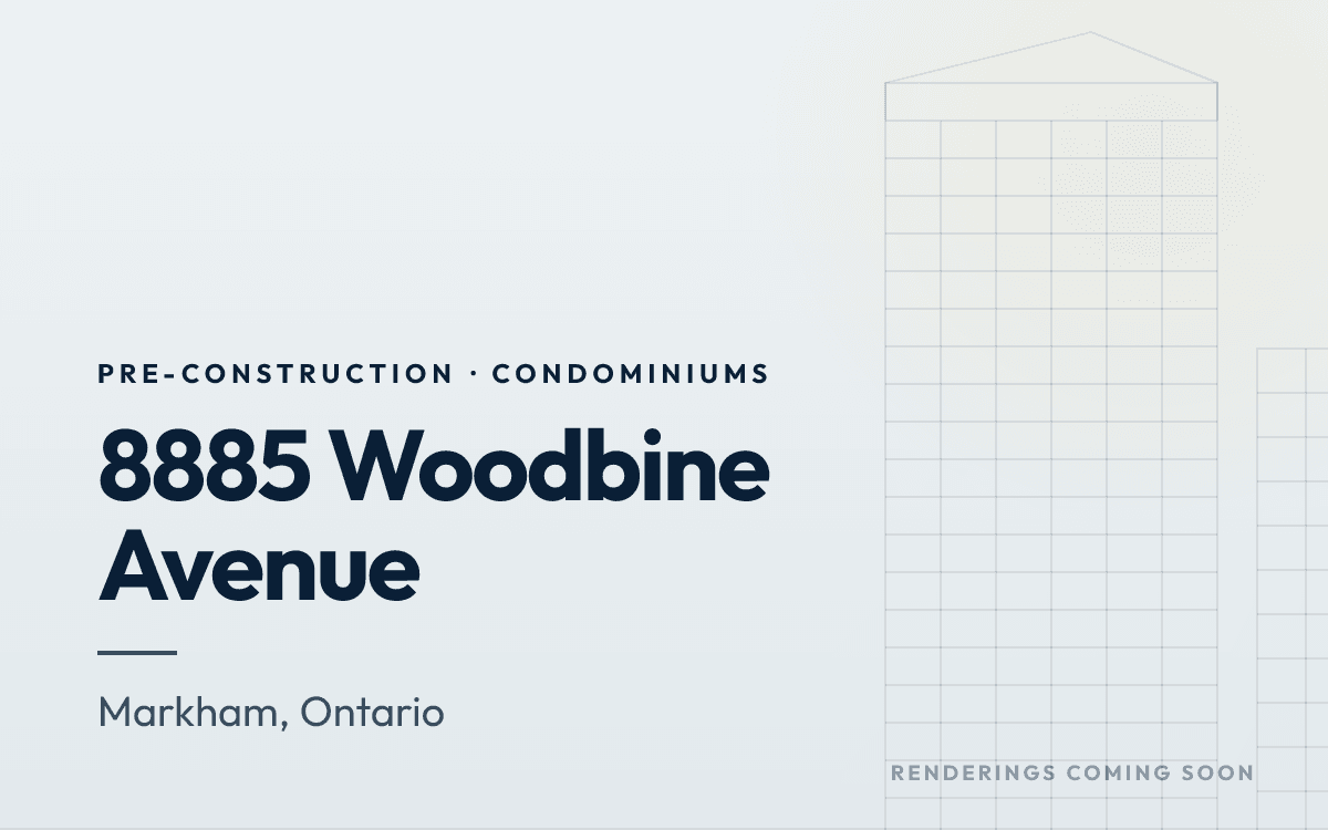 8885 Woodbine Avenue rendering