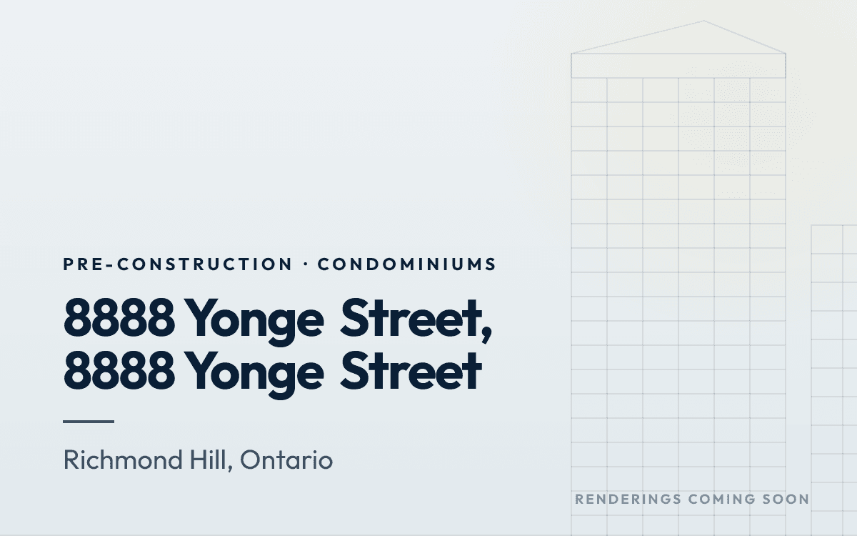 8888 Yonge Street, 8888 Yonge Street rendering