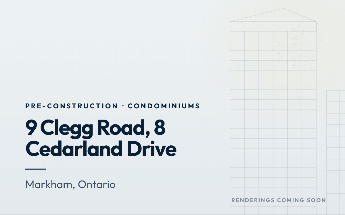 9 Clegg Road, 8 Cedarland Drive rendering