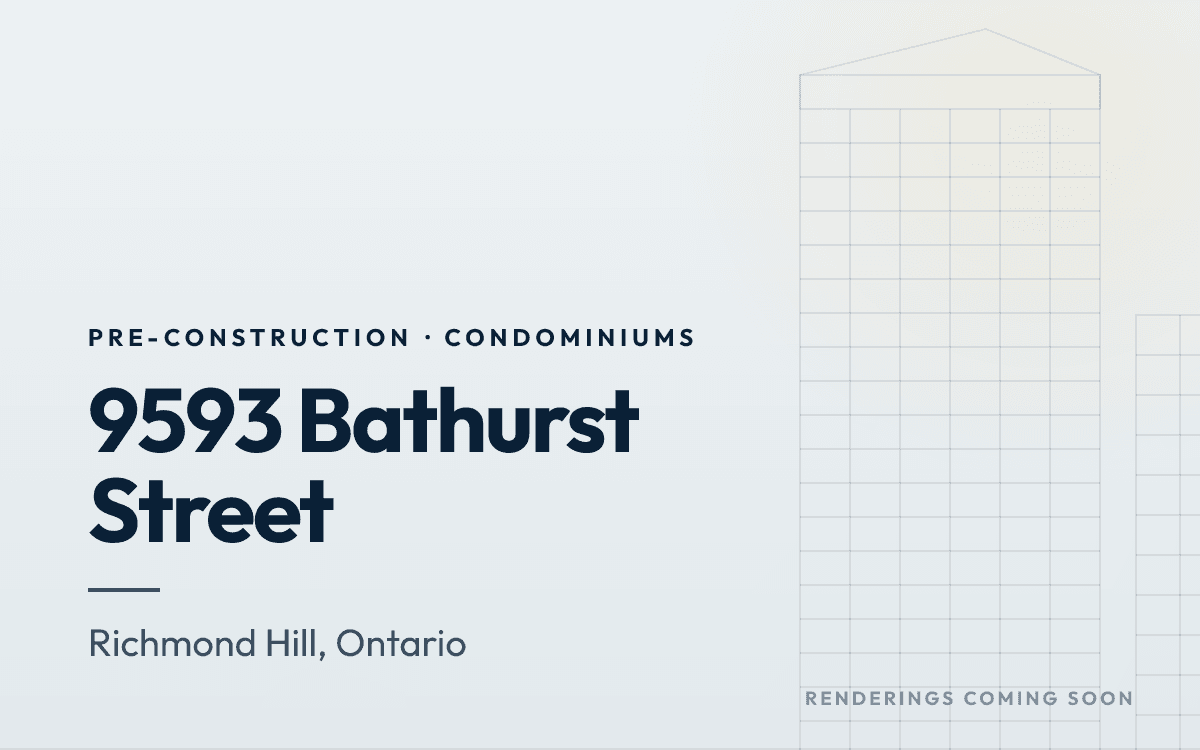 9593 Bathurst Street rendering