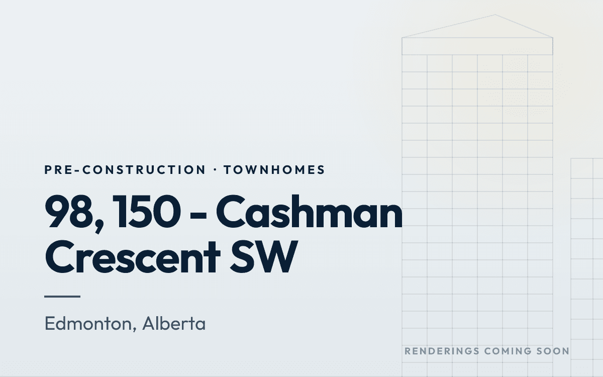98, 150 - Cashman Crescent SW rendering