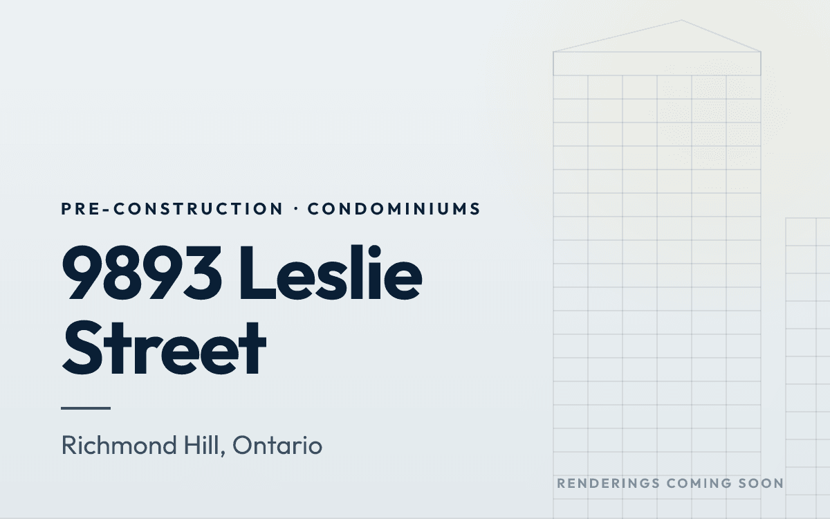 9893 Leslie Street rendering