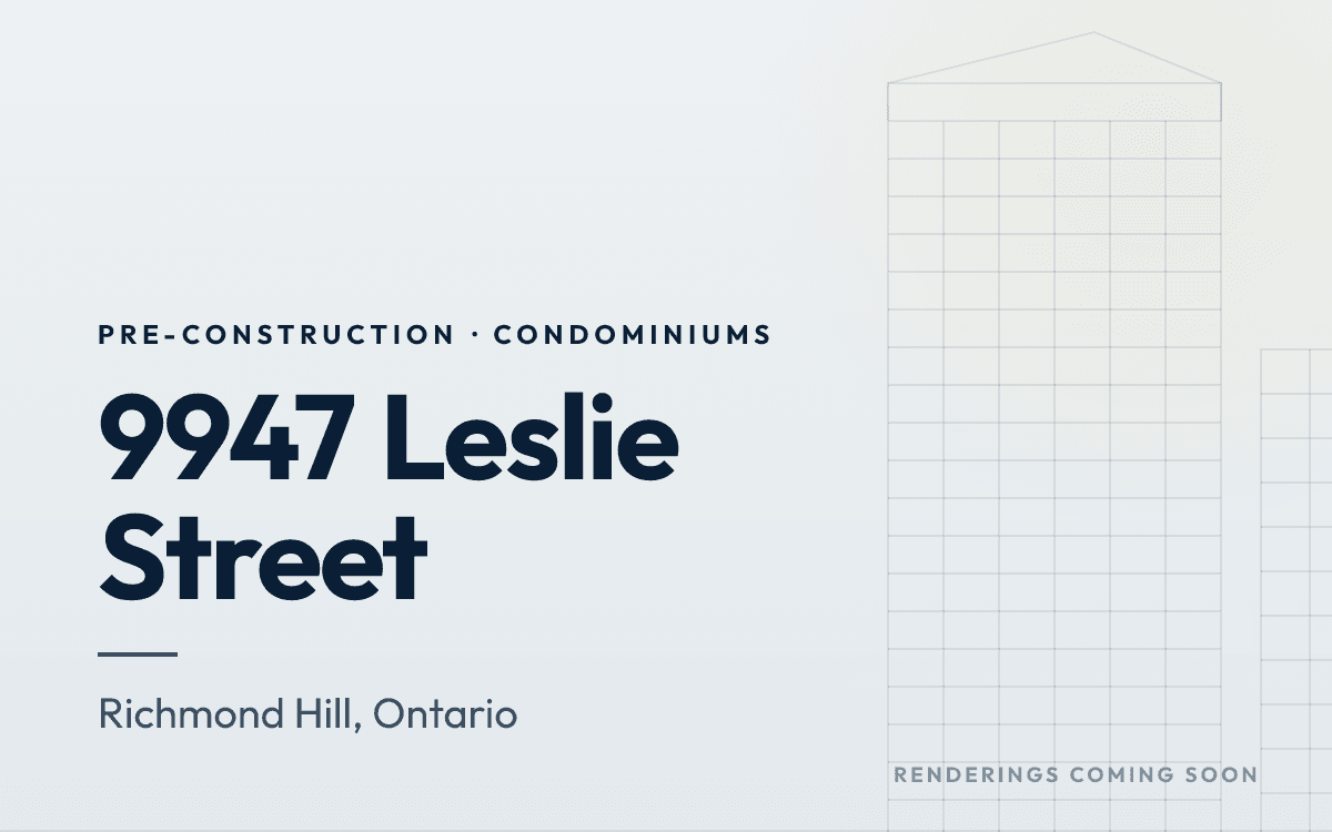 9947 Leslie Street rendering