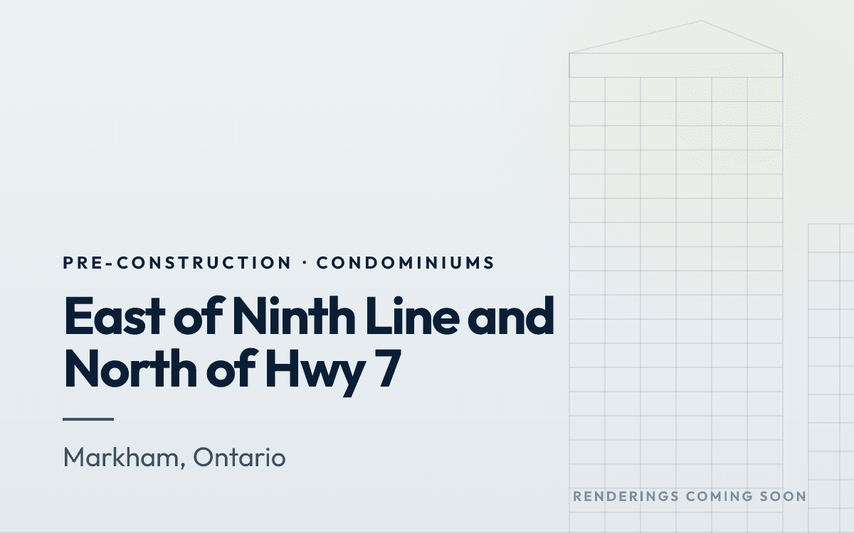 East of Ninth Line and North of Hwy 7 rendering