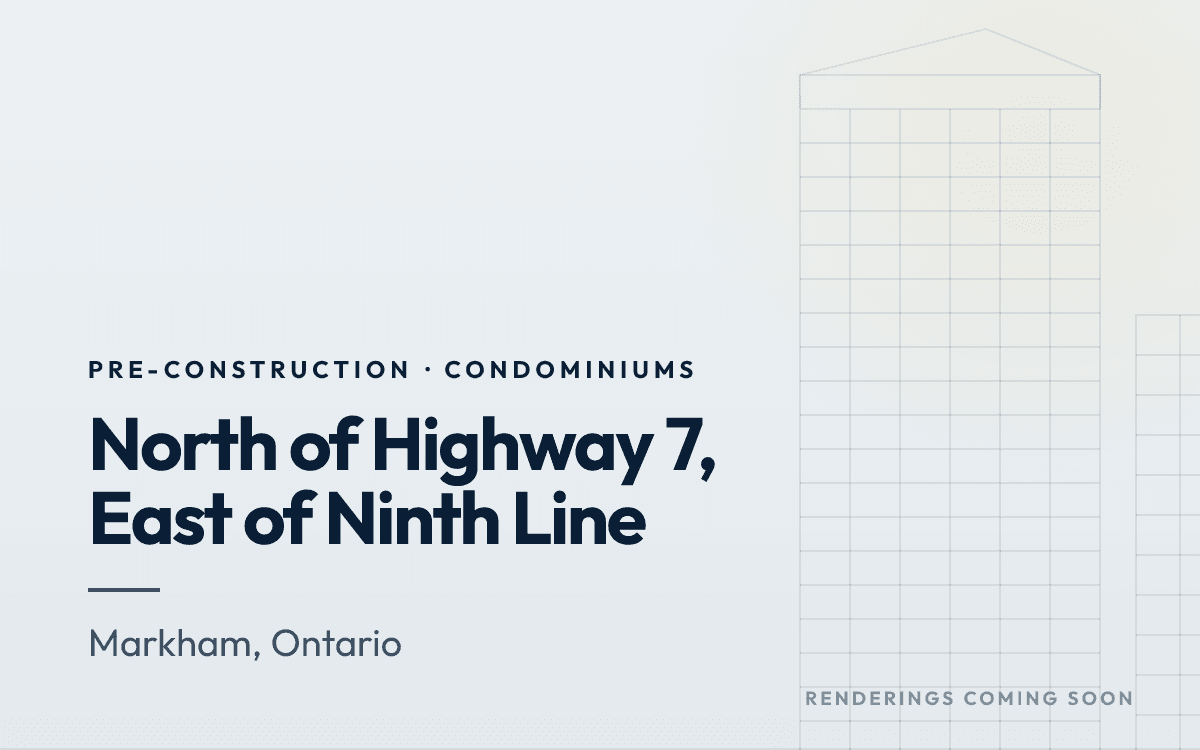 North of Highway 7, East of Ninth Line rendering