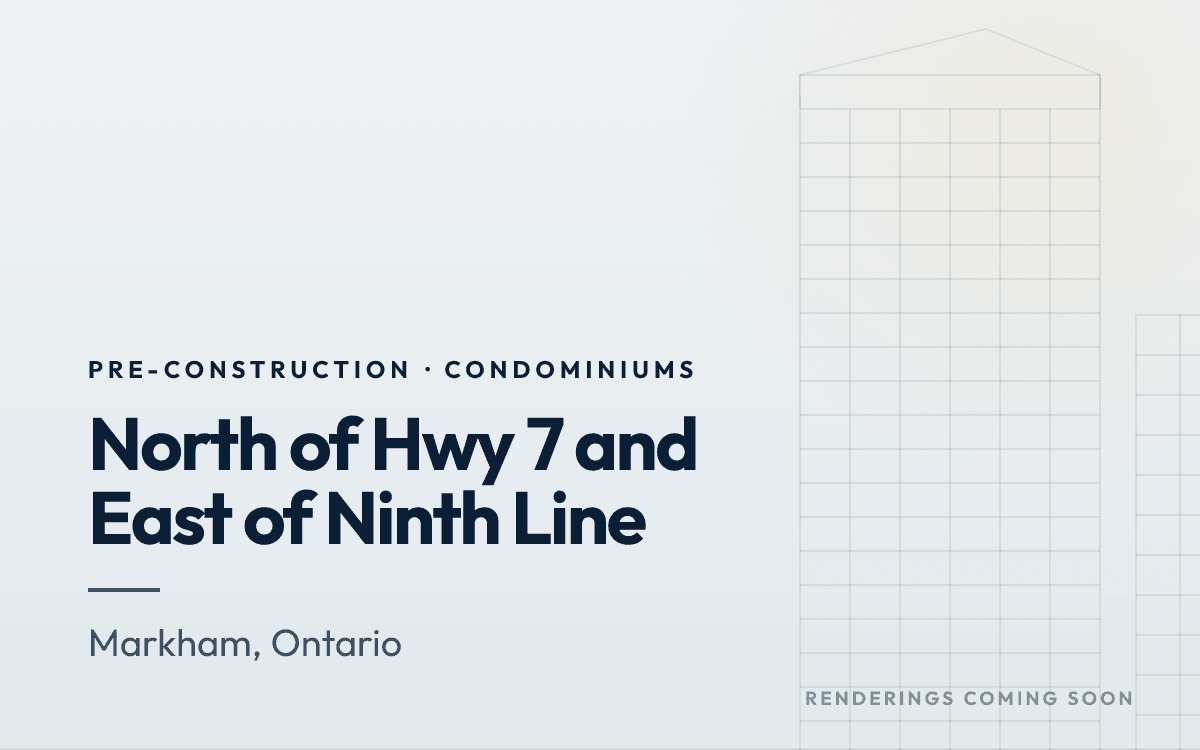 North of Hwy 7 and East of Ninth Line rendering