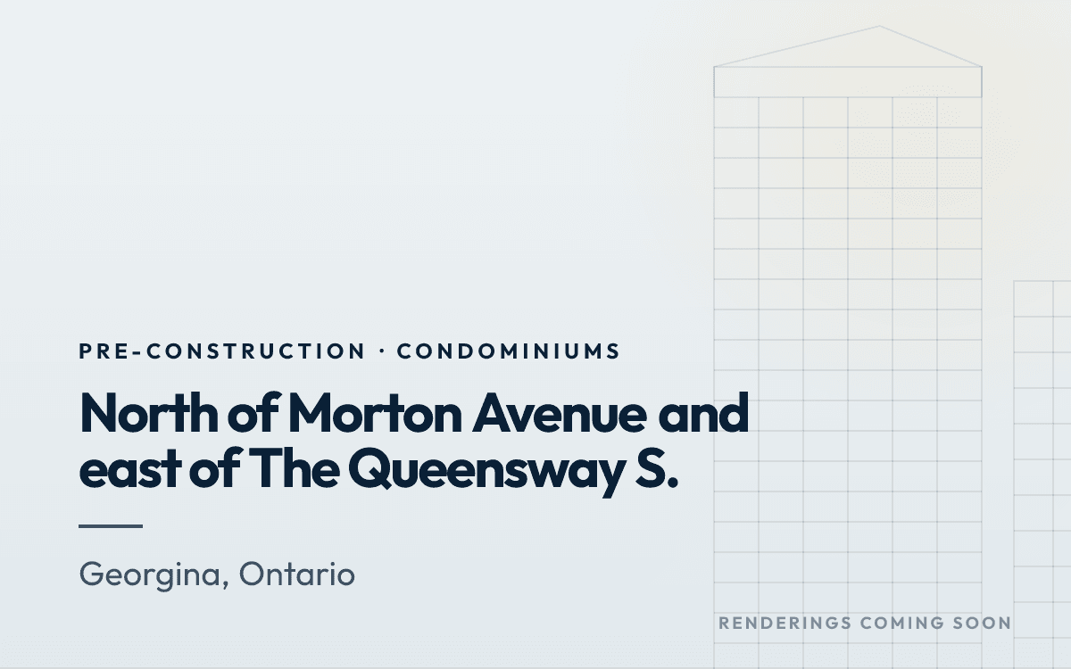 North of Morton Avenue and east of The Queensway S. rendering