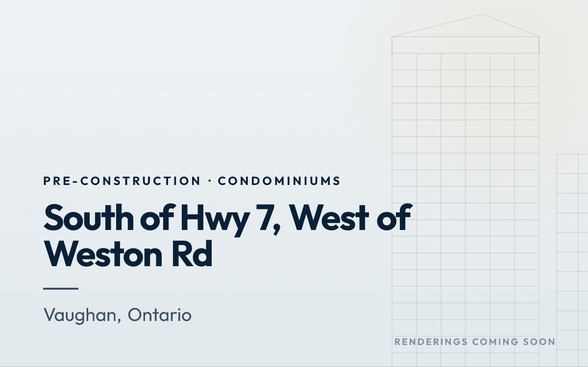 South of Hwy 7, West of Weston Rd rendering