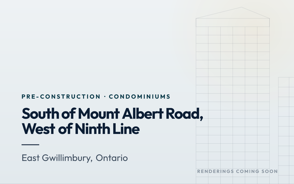 South of Mount Albert Road, West of Ninth Line rendering