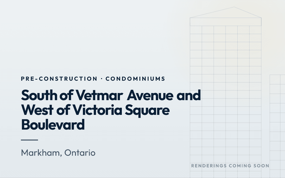 South of Vetmar Avenue and West of Victoria  Square Boulevard rendering